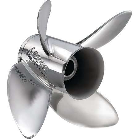 SOLAS Rubex L4, Interchangeable Hub 4-Blade Propeller, 18in Pitch 9573-153-18